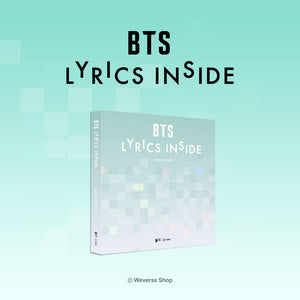 BTS - LYRICS INSIDE (new cover edition)