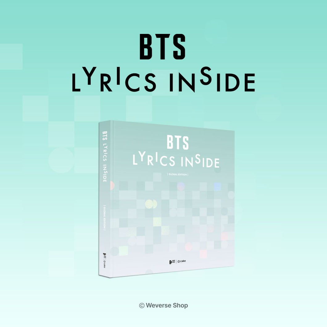 BTS - LYRICS INSIDE (new cover edition)