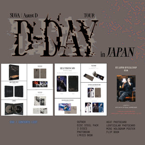 BTS SUGA / AGUST D TOUR D-DAY IN JAPAN