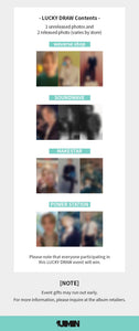 BTS JIMIN - MUSE LUCKY DRAW