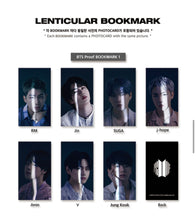 Load image into Gallery viewer, BTS Lenticular Bookmark w/ Photocard
