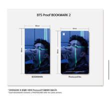 Load image into Gallery viewer, BTS Lenticular Bookmark w/ Photocard
