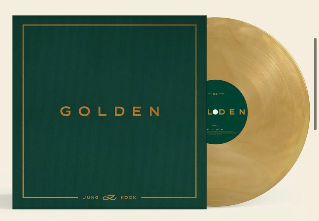 BTS JUNGKOOK - GOLDEN VINYL