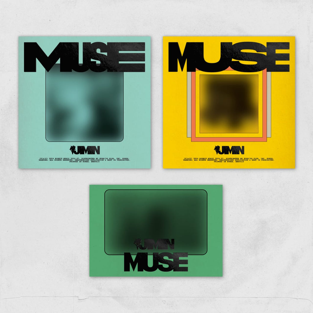 BTS JIMIN - 2nd solo album MUSE (with 2nd special gift)