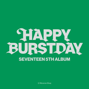 SEVENTEEN - 5th Album HAPPY BURSTDAY