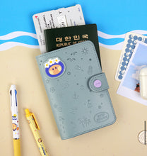 Load image into Gallery viewer, BT21 minini Leather Patch Passport Cover
