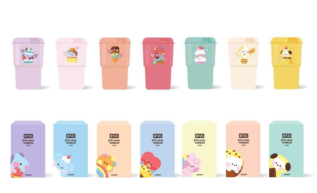 BT21 minini tumbler