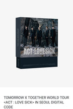 Load image into Gallery viewer, TXT - WORLD TOUR <ACT : LOVESICK> IN SEOUL
