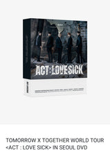 Load image into Gallery viewer, TXT - WORLD TOUR <ACT : LOVESICK> IN SEOUL
