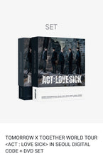 Load image into Gallery viewer, TXT - WORLD TOUR <ACT : LOVESICK> IN SEOUL
