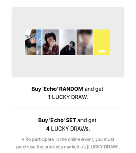 BTS JIN - ECHO (2nd Weverse POB gift)