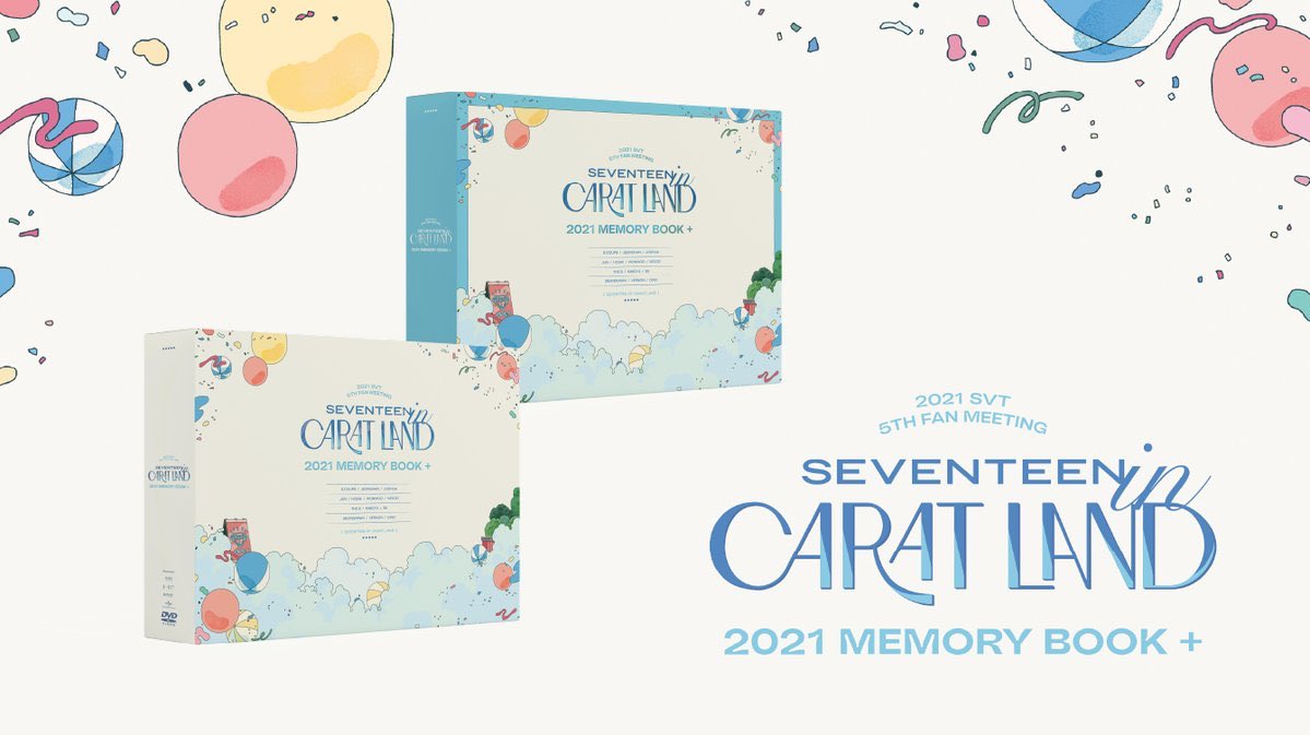 2021 SEVENTEEN in CARAT LAND Memory Book – HAGD SHOP