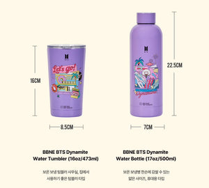 BTS - BBNE Water Tumbler and Water Bottle