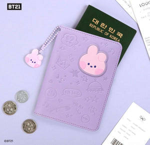 BT21 MININI LEATHER PASSPORT CASE