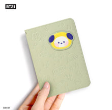 Load image into Gallery viewer, BT21 MININI LEATHER PASSPORT CASE
