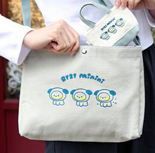 Load image into Gallery viewer, BT21 minini canvas cross bag and mini pouch
