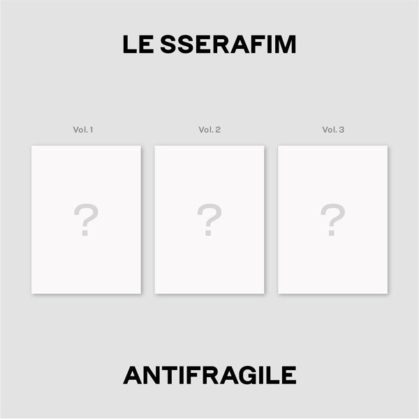 LE SSERAFIM - 2nd mini album ANTIFRAGILE