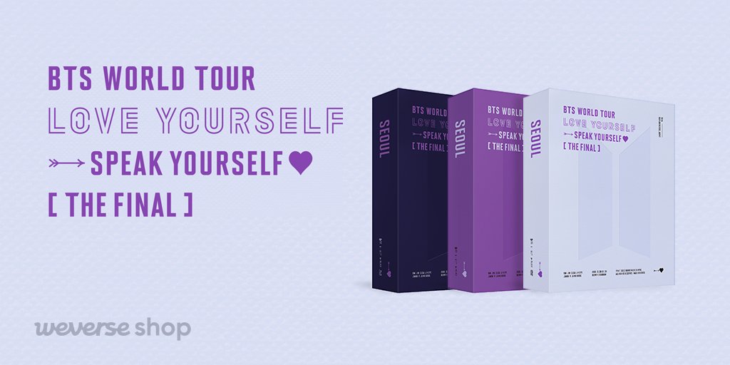 BTS LY SPEAK YOURSELF - THE FINAL – HAGD SHOP